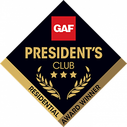GAF Master Elite Residential Roofing Contractor Logo
